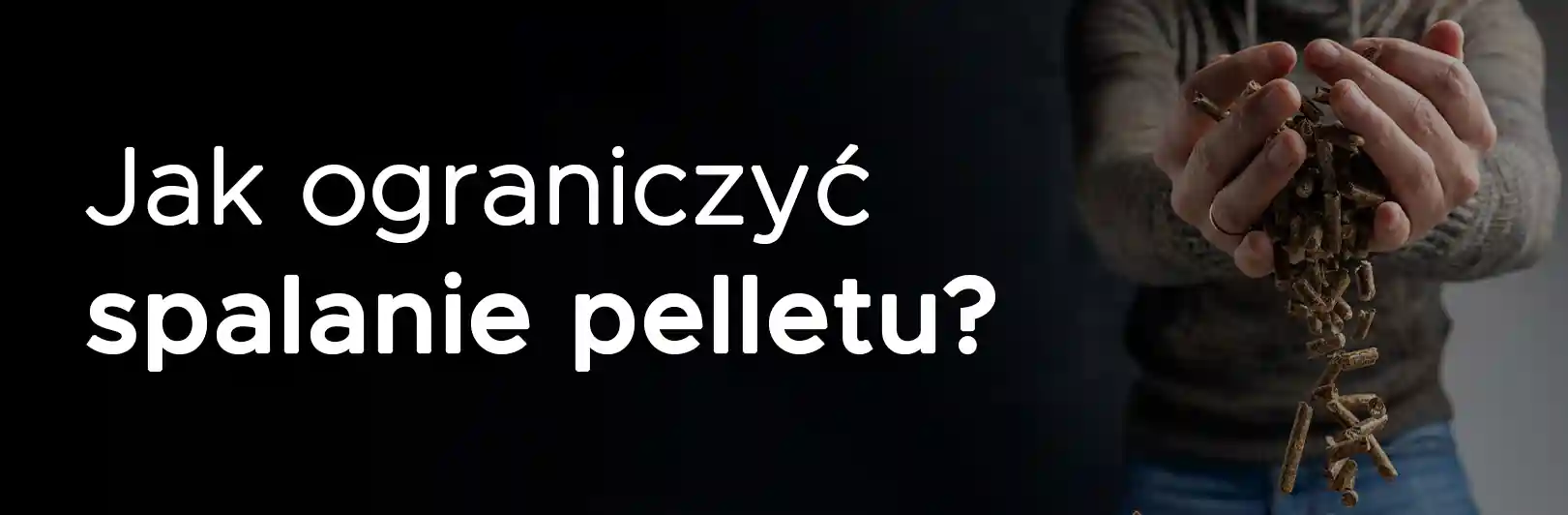 Zrzucanie pelletu przez palce do zasobnika pieca centralnego ogrzewania Stalmark