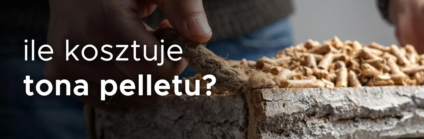 osoba trzymająca pojemnik wypełniony pelletem do instalacji centralnego ogrzewania